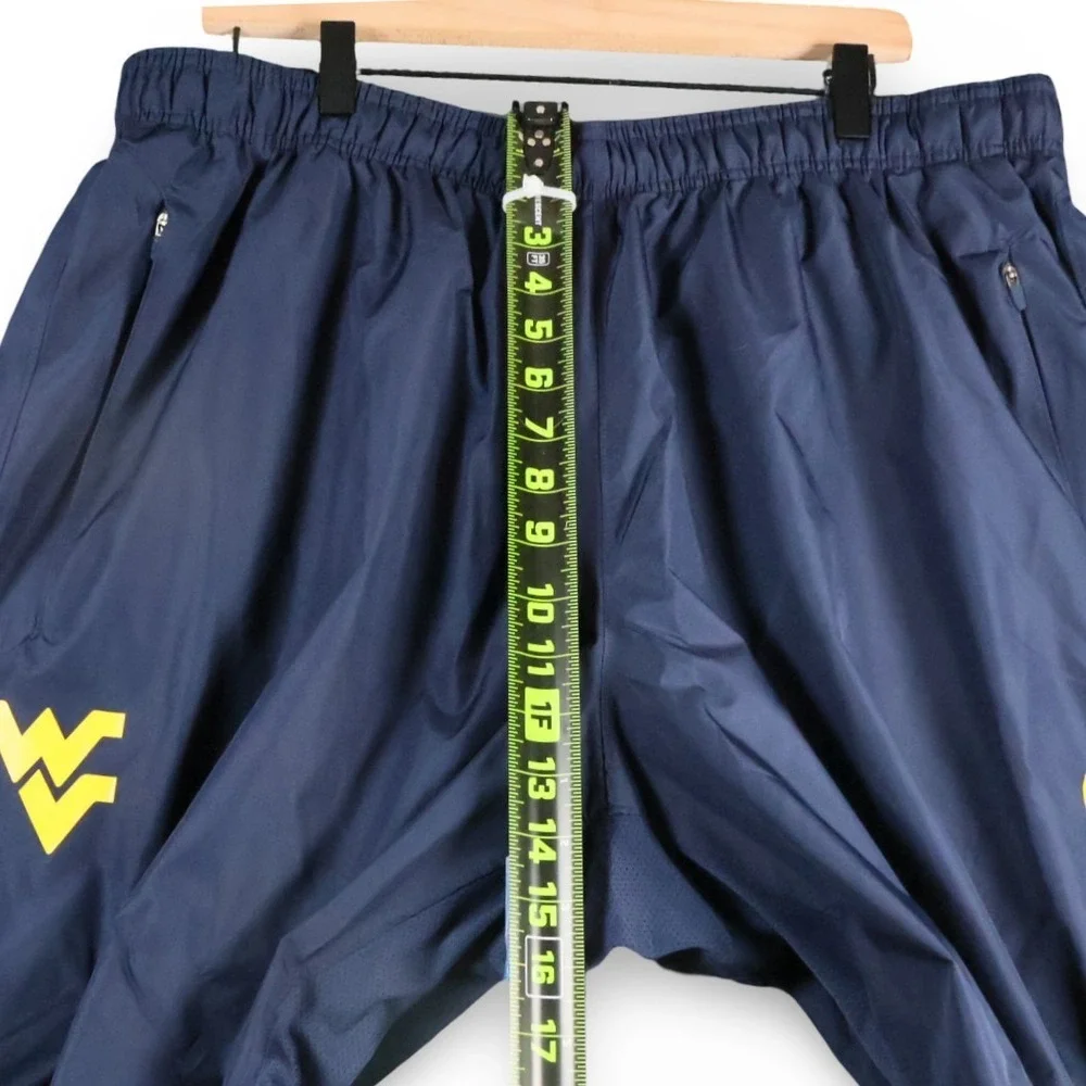Nike WVU West Virginia Mountaineers Storm-Fit Navy Blue‎ Track Pants 3XL College
